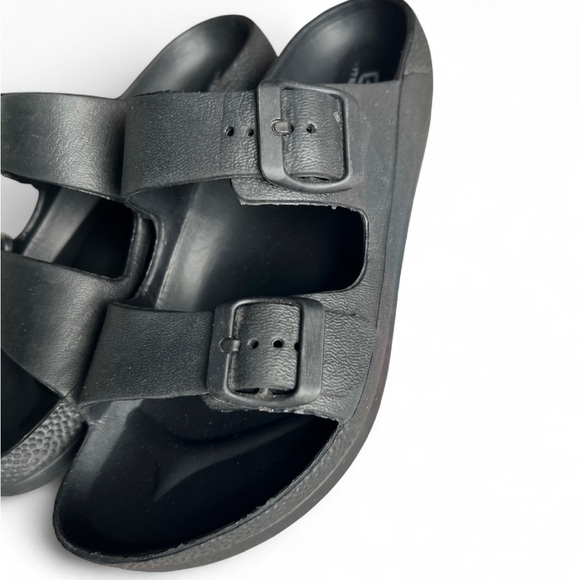 Outbound Womens Black Outdoor Camping Plastic Casual Slide Sandals Size 8 - Picture 5 of 5